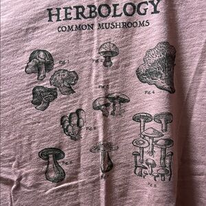 dip Pink Herbolology Mushroom Graphic Tee
